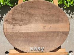 Old Painting signed French School Animated Landscape Oil on Panel