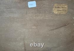 Old Paintings Oil, View of the Port of Les Sables d'Olonne 1917