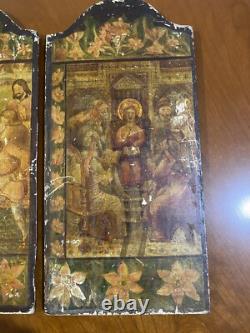 Old Paintings on Wood