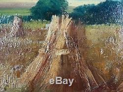 Old Table Adolphe Poot (1924-2006) Antique Oil Painting Oil Painting