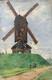 Old Oil On Precious Wood Panel Signed Landscape Of Van Gogh's Country