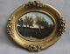 Old Oil Painting On Wood Signed And Framed / France, 19th Century