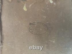 Old painting canvas signed P. Turin 1929 oil on wood