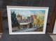 Opme 63 Puy-de-dôme Auvergne Oil On Wood By C. Reverdeau 47.5 × 65.5 Cm