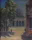 Original Painting Orientalist Oil On Canvas Jerusalem 1900 Ad