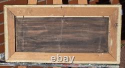 PASCAL JULES. Animated Landscape, oil painting on wooden panel, signed