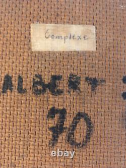 PAUL Enjalbert Oil Painter from Castres Group of Abstract Monges Castres