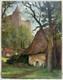 Perron Charles Clément Landscape Painting Castle Of The Loire Nantes Oil Painting