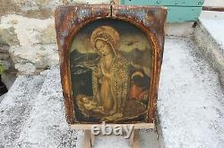 Painting Ancient Painting Icon Maternity Portrait Virgin To Child