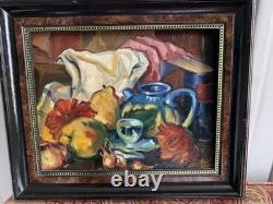 Painting, Framed Still Life 1950 signed