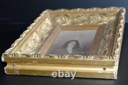 Painting On Wood La Fontaine Frame Dore Old Bel Object Deco Frame Art Nouveau