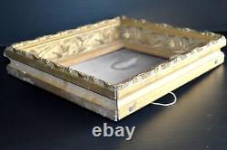 Painting On Wood La Fontaine Frame Dore Old Bel Object Deco Frame Art Nouveau