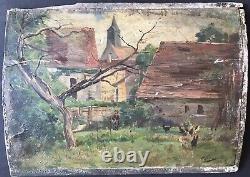 Painting Painting Cousin Charles Louis A Countryscape Animals 1807-1887
