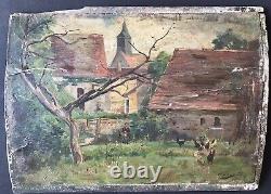 Painting Painting Cousin Charles Louis A Countryscape Animals 1807-1887