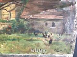 Painting Painting Cousin Charles Louis A Countryscape Animals 1807-1887