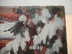 Painting Painting Emile Wegelin Landscape Winter Countryside Snow Winters