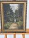 Painting By Albert Gosselin, Underbrush Landscape. Oil On Panel