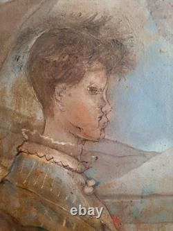 Painting by the artist Henri Heraut