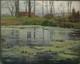 Painting From The Early 20th Century By Grégoire Lavaux Landscape With Water Body