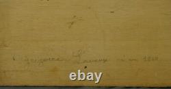 Painting from the early 20th century by Grégoire Lavaux Landscape with Water Body