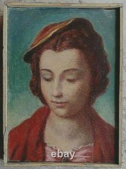 Painting on wood. Italian School, late 19th century, early 20th century. Superb