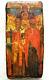 Painting On Wood Religious Icons Orthodox Holy Priests In Excellent Condition