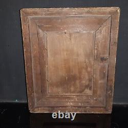 Painting signed Oil S WOOD Still Life Flower Bouquet Vase 18th/19th Century Framed