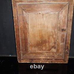 Painting signed Oil S WOOD Still Life Flower Bouquet Vase 18th/19th Century Framed