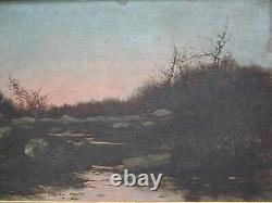 Paintings, 2 Oils on Panel, M. RAMOS ARTAL, Landscapes, XIX