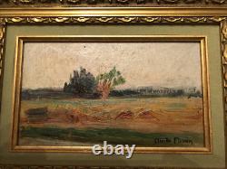 Pair of Landscapes by Claude Firmin (1864-1944, Avignon)