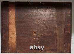 Pair of Paintings XIX Still Lifes Oil on Wood Signed Léon Charles Huber