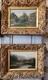 Pair Of Oil Paintings On Wood