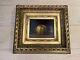 Pair Of Oils On Mahogany Panels Signed E. Burgat Dated 1877