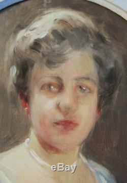 Paul Chabas Painter Portrait Elegant Woman French Painting Art Deco France