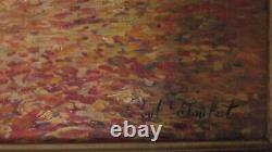 Paul Flaubert (1928-1994), Carriage Ride, Oil on Wood Panel, Painting