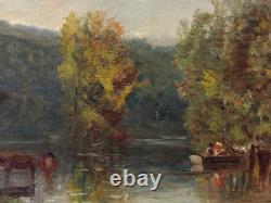 Paul Huet (1803-1869) Oil on canvas Underbrush with a pond