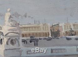 Pierre Lelong Paint The Concorde Place 1950