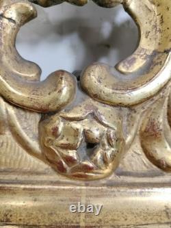 Pietà. Oil on Copper. Period Carved and Gilded Wooden Frame. Spain. 17th Century