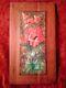Poppy Flowers Table Years 40 50 Signed Oil On Wooden Panel Beautiful Condition
