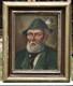 Portrait Of A Man By Josef Tippkemper (1892-) Oil On Wood, Munich