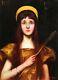 Pre-raphaelite English Tableaux Beatrice Buckstone John St Helier Lander Jersey