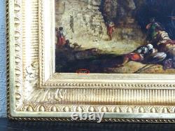 ROMANTIC / ORIENTALIST PAINTING 19th - SHOOTING TRAINING - ADRIEN GUIGNET