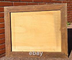 R. H. LAROSA. 1966. Coastal Scene. Oil painting on wood panel signed