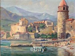 R Pavard the port of Collioure