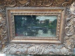 Rare work of the Italian painter Angelo Garrino (1860-1915)