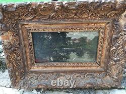 Rare work of the Italian painter Angelo Garrino (1860-1915)