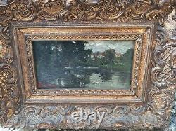 Rare work of the Italian painter Angelo Garrino (1860-1915)
