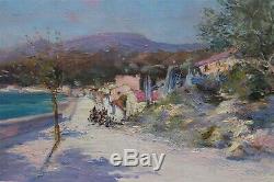Raymond Allègre (1857-1933), Sea In Provence, Near Marseille, Cassis