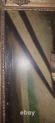 Regency Period Trumeau, 19th Century, Oil Painting on Wood