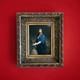 Reproduction Of Charles Landelle&rsquo;s &ldquo;the Fellah Woman,&rdquo; Oil On Wood, Baroque Frame